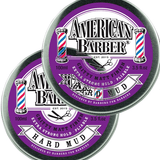 American Barber Hard Mud Wax 100ml Duo Pack ( 2 x 100ml ) - On Line Hair Depot