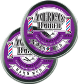 American Barber Hard Mud Wax 100ml Duo Pack ( 2 x 100ml ) American Barber - On Line Hair Depot