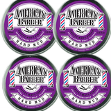 American Barber Hard Mud Wax 100ml Quad Pack ( 4 x 100ml ) American Barber - On Line Hair Depot