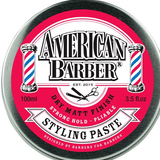 American Barber Styling Paste 100ml  (1 x 100ml) American Barber - On Line Hair Depot