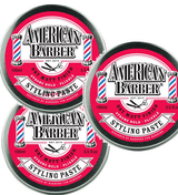 American Barber Styling Paste 100ml Trio Pack (3x 100ml) American Barber - On Line Hair Depot