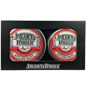 American Barber Styling Paste 50ml 100ml Duo Strong Hold with a Dry Matte Finish American Barber - On Line Hair Depot