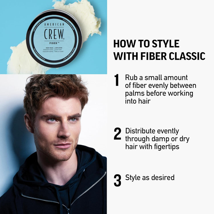 American Crew Fiber 85g Trio pack - On Line Hair Depot