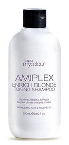 RPR Amiplex Enrich Blonde Shampoo 250ml Amiplex RPR - On Line Hair Depot