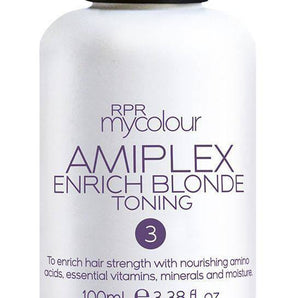 RPR Amiplex Enrich No.3 Enrich Strengthening Treatment Blonde 100 ml - On Line Hair Depot