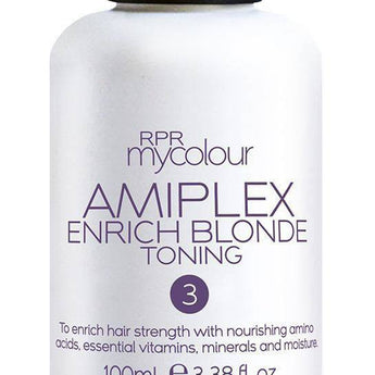 RPR Amiplex Enrich No.3 Enrich Strengthening Treatment Blonde 100 ml Amiplex RPR - On Line Hair Depot