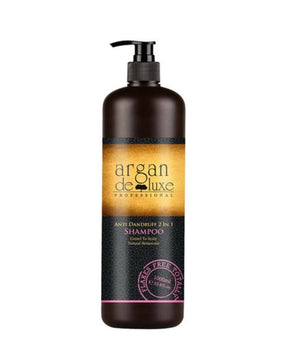 Argan De luxe Moroccan Professional Anti Dandruff 2 in 1 Shampoo 1lt Argan Deluxe Professional - On Line Hair Depot
