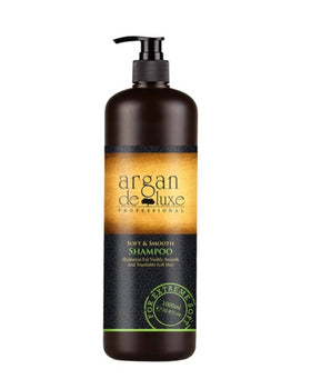 Argan De luxe Moroccan Professional Soft Smooth Shampoo 1lt Argan Deluxe Professional - On Line Hair Depot