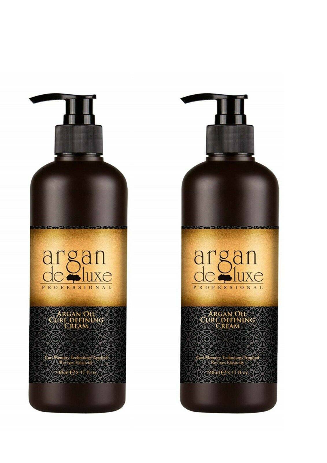 Argan de luxe Professsional  Argan Oil Curl Defining Cream Duo - On Line Hair Depot