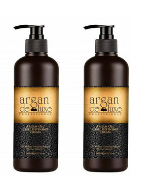 Argan de luxe Professsional  Argan Oil Curl Defining Cream 240ML X 2 Argan Deluxe Professional - On Line Hair Depot