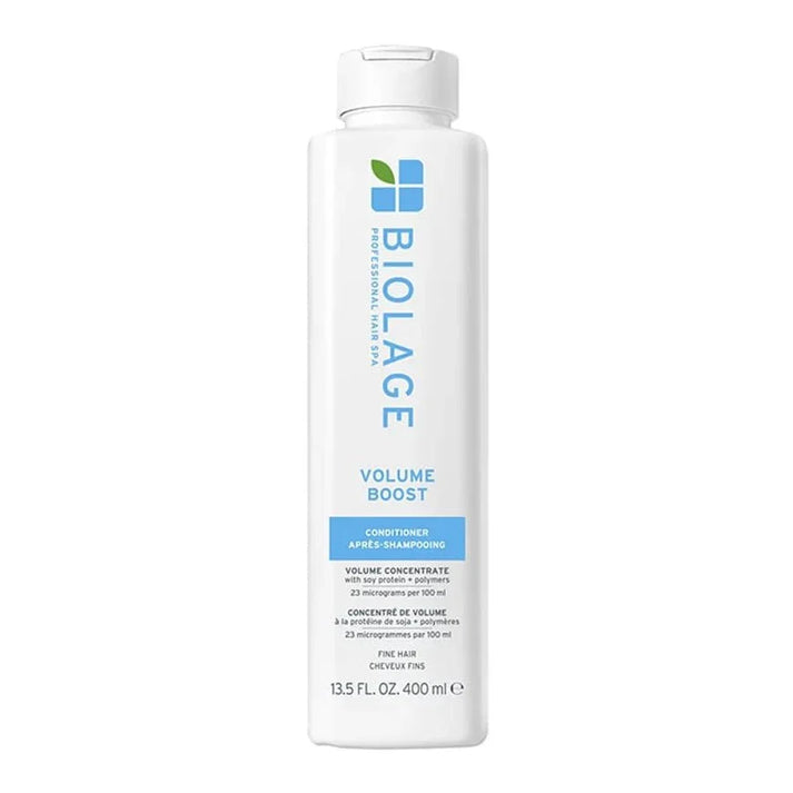 Biolage Volume Boost Conditioner is a professional-grade hair care set designed to deliver long-lasting, bouncy volume to fine and colour-treated hair — without weighing it down.
