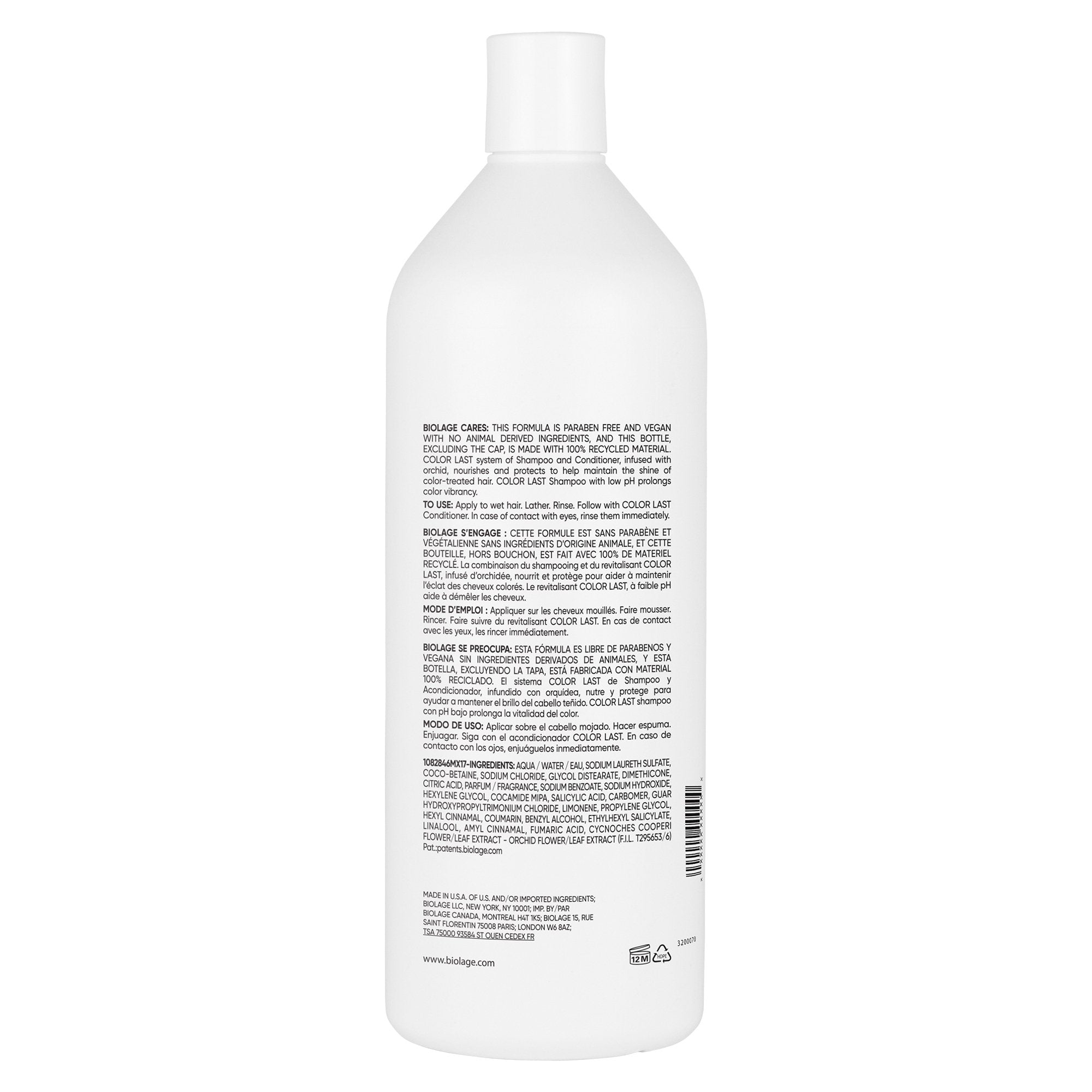 Biolage Color Last Shampoo - On Line Hair Depot