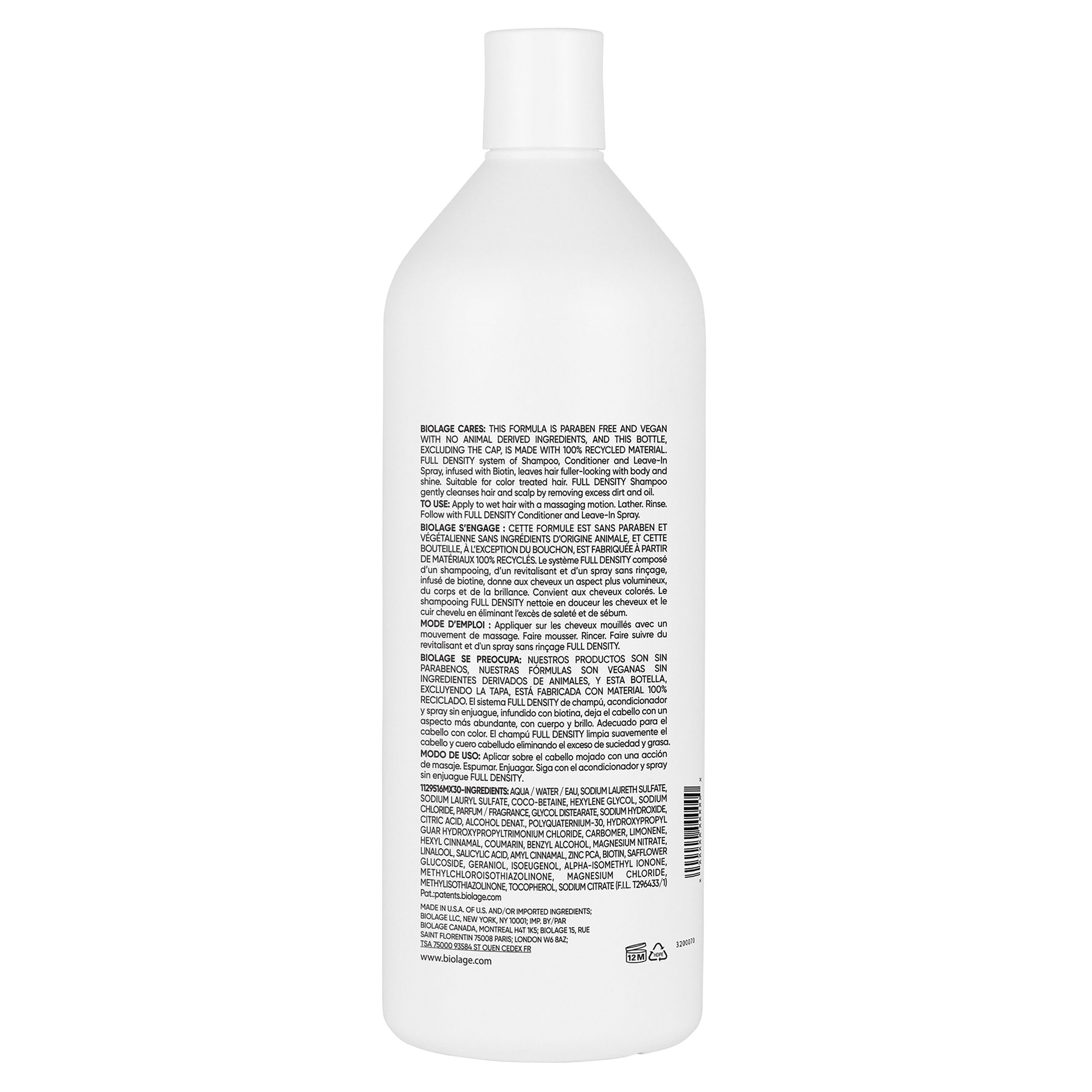 Biolage Full Density Shampoo - On Line Hair Depot