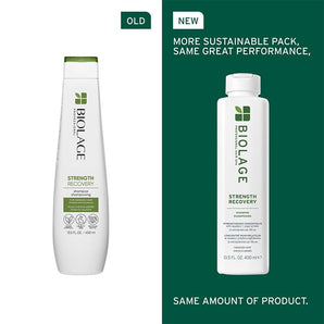Biolage Strength Recovery Shampoo 400ml - On Line Hair Depot