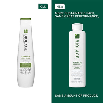 Biolage Strength Recovery Shampoo 400ml - On Line Hair Depot