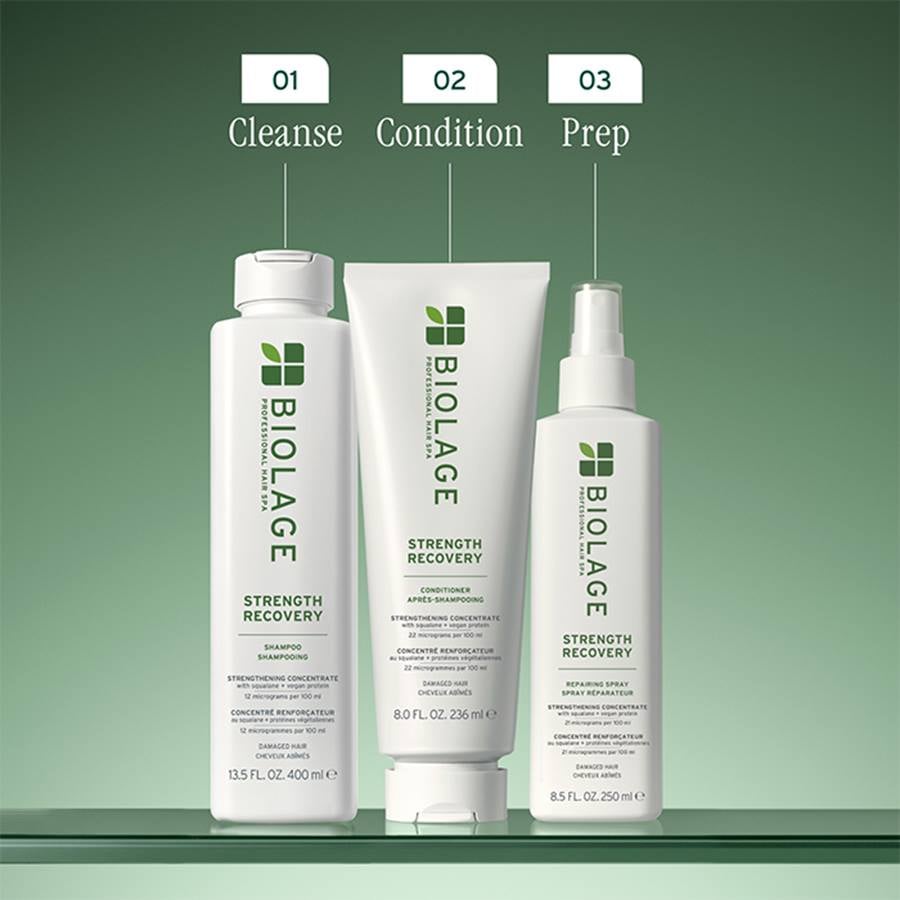 Biolage Strength Recovery Shampoo 400ml - On Line Hair Depot