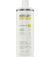 Bosley BosDefense Conditioner 1lt  Light Thin Colour Treated Hair Yellow Bosley - On Line Hair Depot