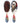 Brushworx Artists and Models Oval Cushion Hair Brush - Bubblegum Pop Ice Brushworx - On Line Hair Depot