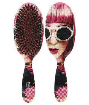 Brushworx Artists and Models Oval Cushion Hair Brush - Lady Ra-Ra Brushworx - On Line Hair Depot