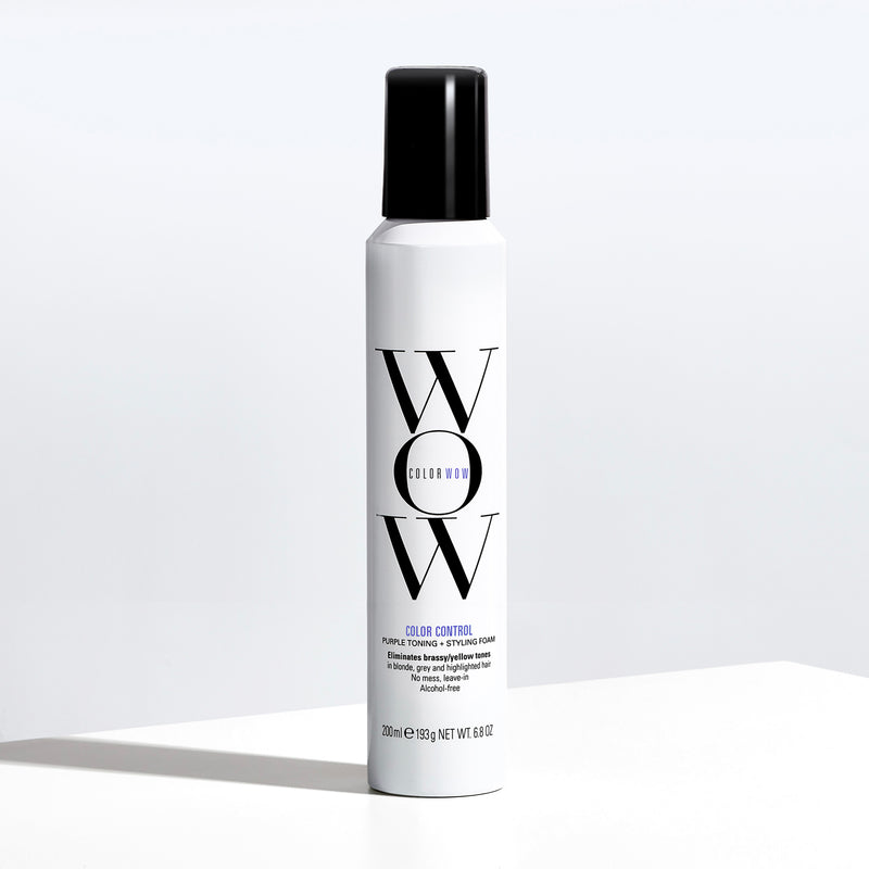 Color WOW - Color Control Purple Toning + Styling Foam - On Line Hair Depot