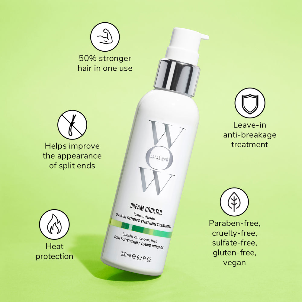 Color Wow Dream Cocktail Kale-infused leave-In Strengthening Treatment - On Line Hair Depot
