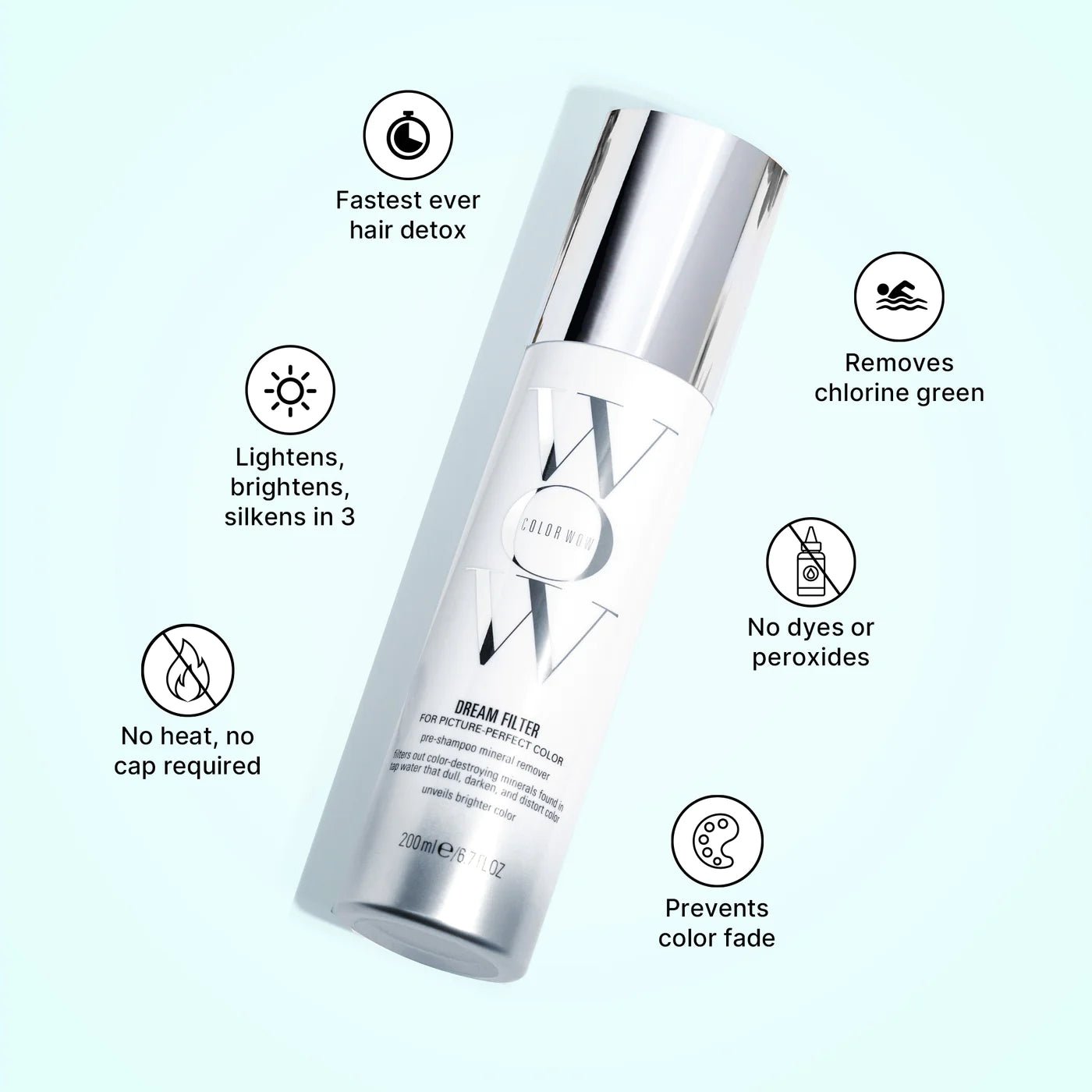 Color Wow Dream Filter Pre Shampoo Mineral Remover 200ml - On Line Hair Depot