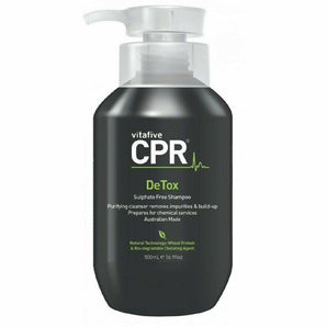 CPR DETOX Sulphate Free Cleansing Shampoo 1 x 500ml CPR Vitafive - On Line Hair Depot