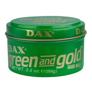 Dax Short & Neat Green and Gold 99g Medium Hold Wax Dax Wax - On Line Hair Depot