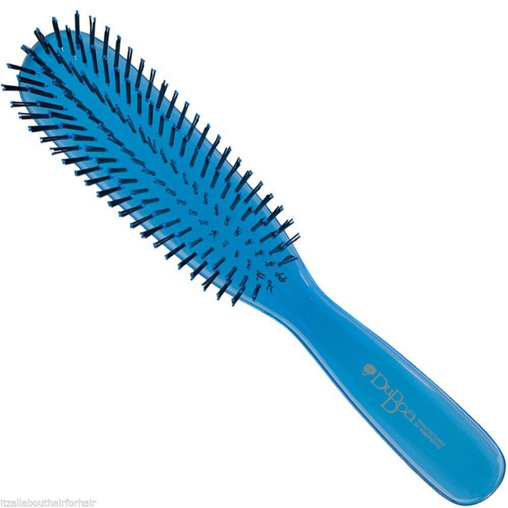 Duboa Brush Mid Blue 210mm Long Made in Japan 80 Large Size - On Line Hair Depot