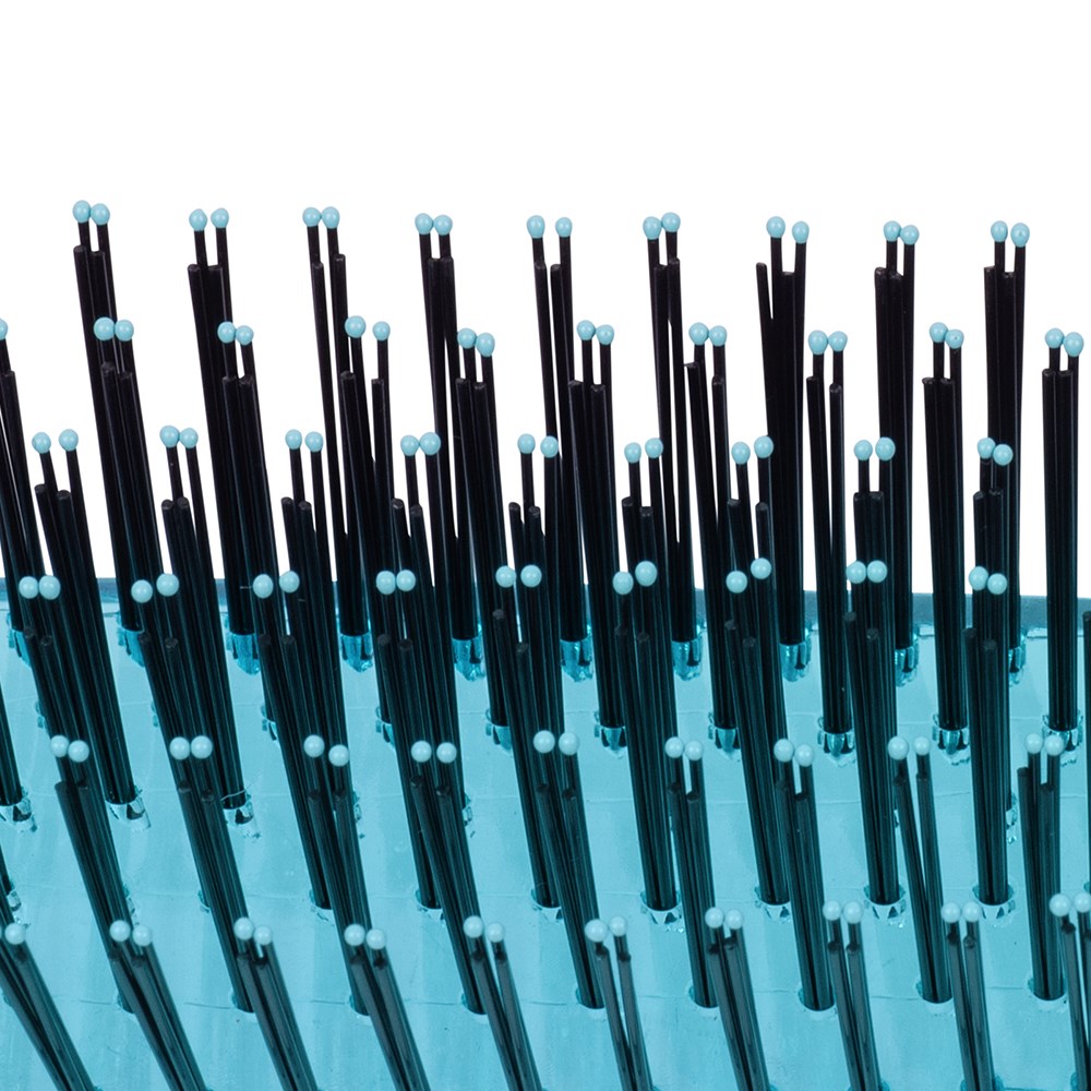 Duboa Brush Aqua/Green 210mm Long 80 Soft Large Hair brush Designed for Thick Hair in Aqua - On Line Hair Depot