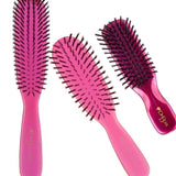 Duboa Hair Brushes Pack of 3 Brushes in Large, Medium, & Small pink Duboa - On Line Hair Depot