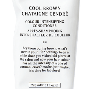 Evo Fabuloso Cool Brown a colour enhancing Conditioner 220mL - On Line Hair Depot