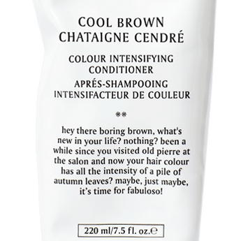 Evo Fabuloso Cool Brown a colour enhancing Conditioner 220mL Evo Haircare - On Line Hair Depot