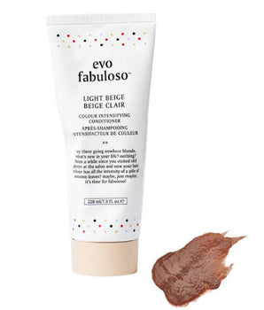 Evo Fabuloso Light Beige a colour enhancing Conditioner 250mL Evo Haircare - On Line Hair Depot