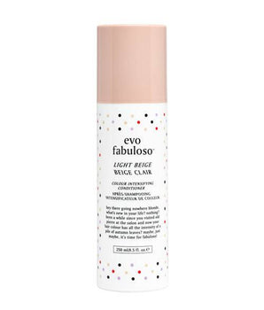 Evo Fabuloso Light Beige a colour enhancing Conditioner older label 250mL Evo Haircare - On Line Hair Depot