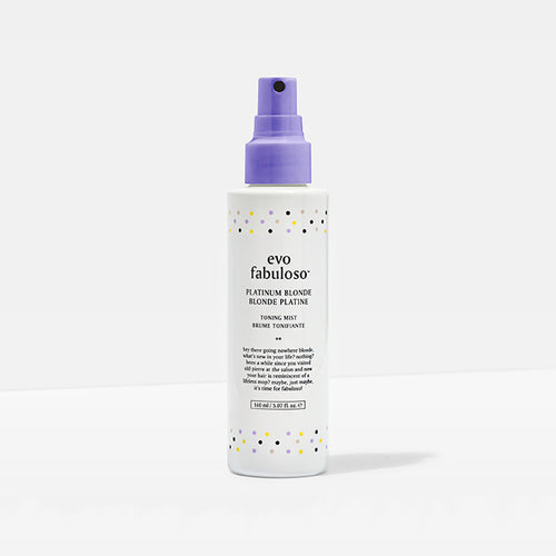 Evo Fabuloso Platinum Blonde toning mist 140ml - On Line Hair Depot