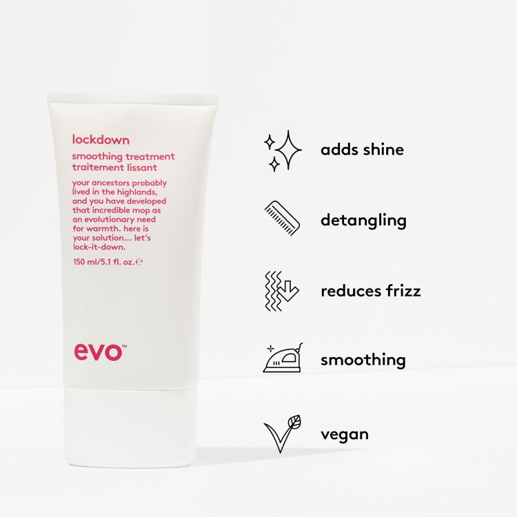 Evo Lockdown Smoothing Treatment 150 ml - On Line Hair Depot