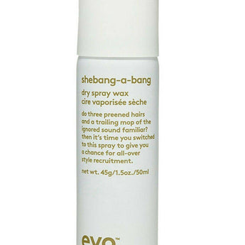 Evo Shebang-a-bang Dry Spray Wax 50ml Evo Haircare - On Line Hair Depot