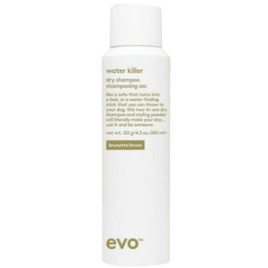 evo water killer dry shampoo for Brunette 200ml - On Line Hair Depot