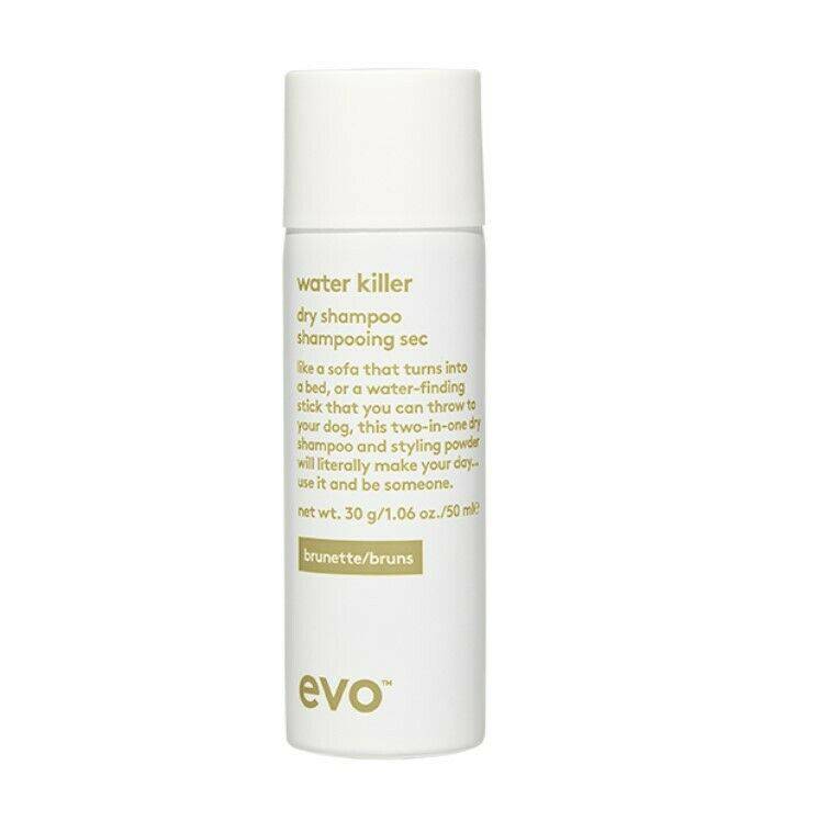 evo water killer dry shampoo for Brunette Travel 50ml Size Evo Haircare - On Line Hair Depot