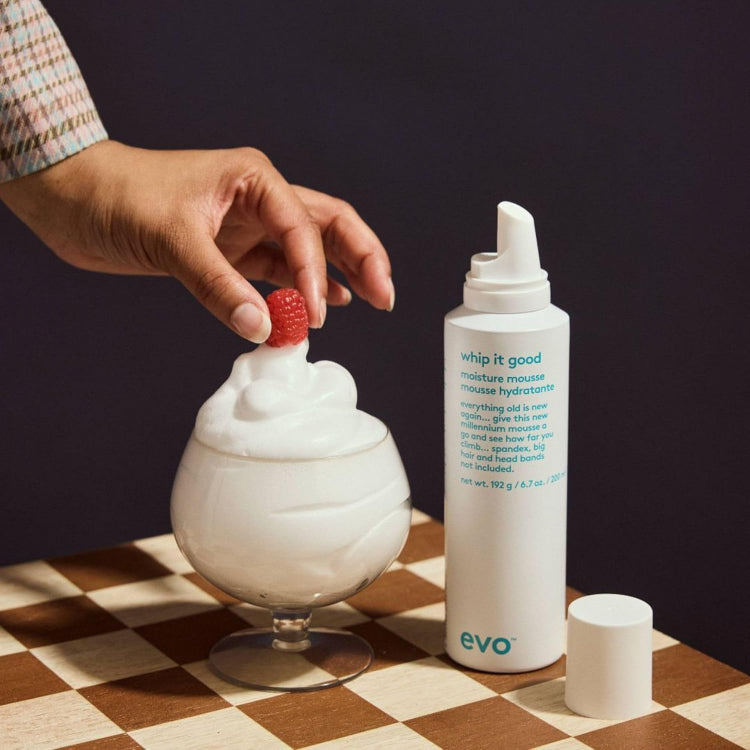 Evo Whip it good Moisture Mousse - On Line Hair Depot