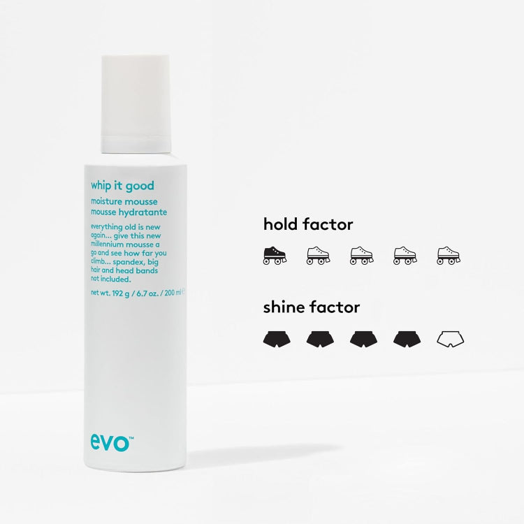 Evo Whip it good Moisture Mousse - On Line Hair Depot