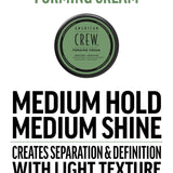 American Crew Forming Cream with Medium Hold and Shine 85g - On Line Hair Depot