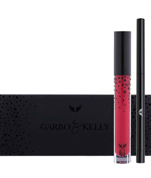 Garbo & Kelly Falsetto - Matte Kit - Liquid LipStick & Lip Definer Kit x Garbo & Kelly - On Line Hair Depot