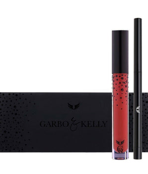 Garbo & Kelly Famous - Matte Kit - Liquid LipStick & Lip Definer Kit x Garbo & Kelly - On Line Hair Depot