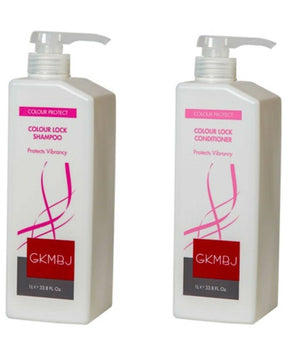 GKMBJ Colour Lock Shampoo & Conditioner 1lt each Protects Vibrancy GKMBJ - On Line Hair Depot