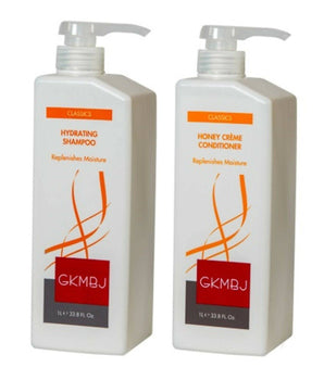 GKMBJ Hydrating Shampoo & Honey Creme Conditioner 1lt each Replenishes  Moisture GKMBJ - On Line Hair Depot
