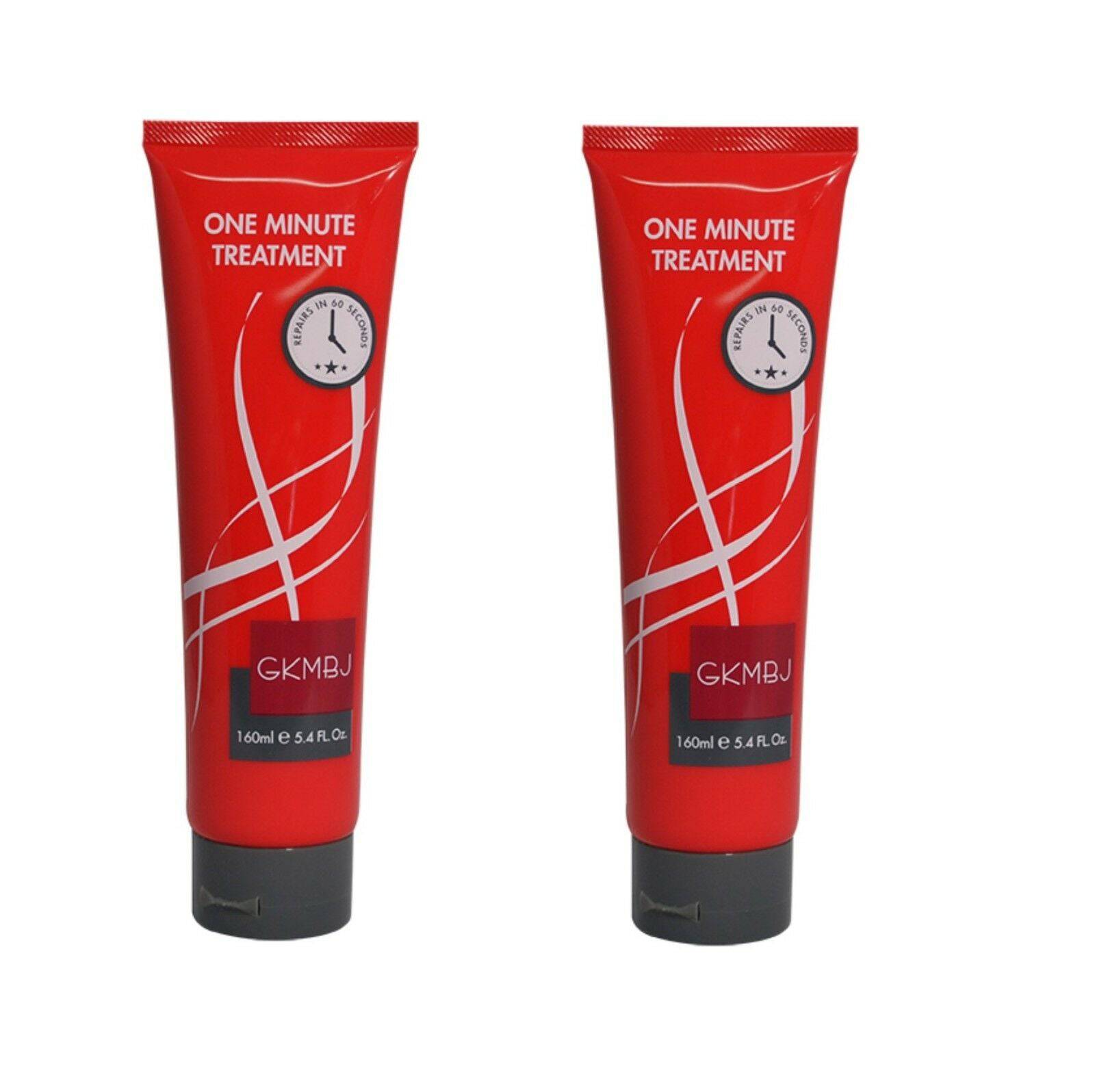 GKMBJ One Minute Treatment 160ml x 2 Repairs Damaged Hair Deeply Penetrating GKMBJ - On Line Hair Depot