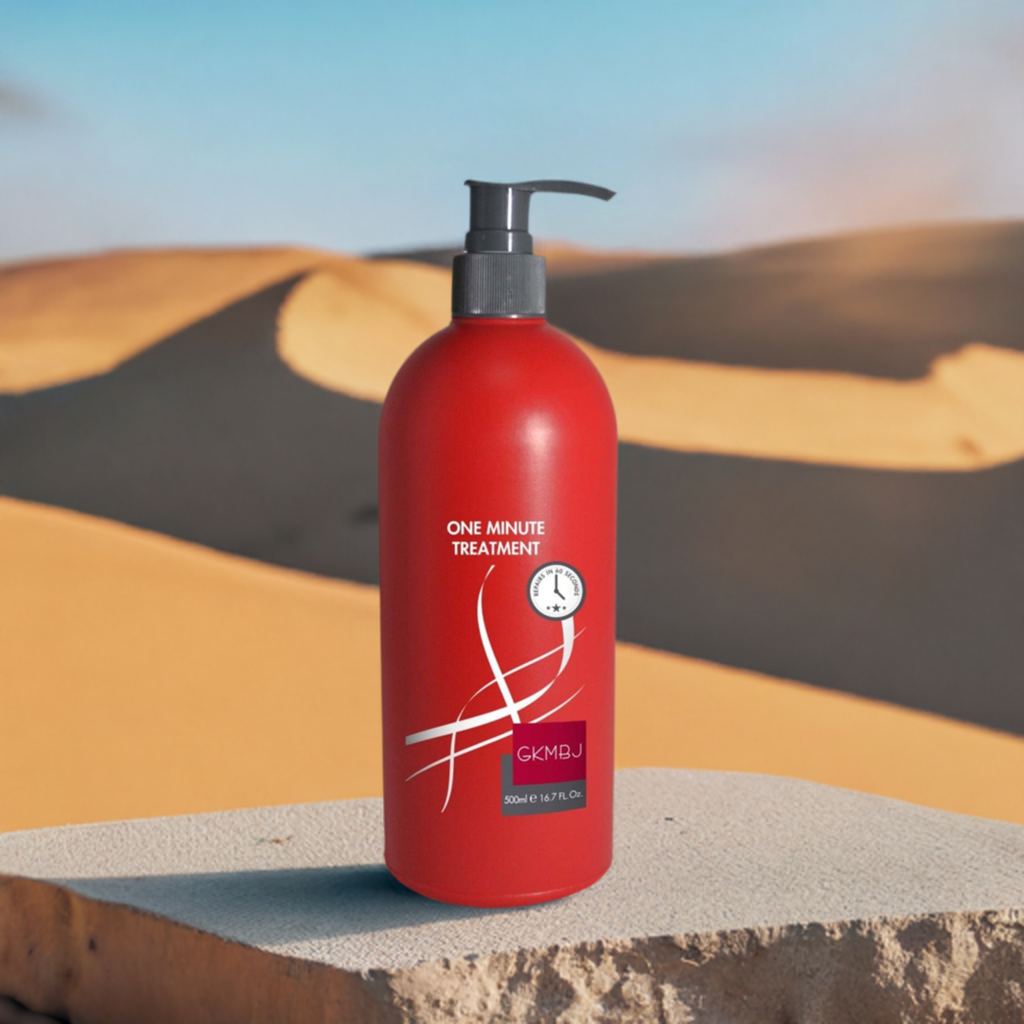 GKMBJ One Minute Treatment 500ml Repairs Damaged Hair Deeply Penetrating - On Line Hair Depot
