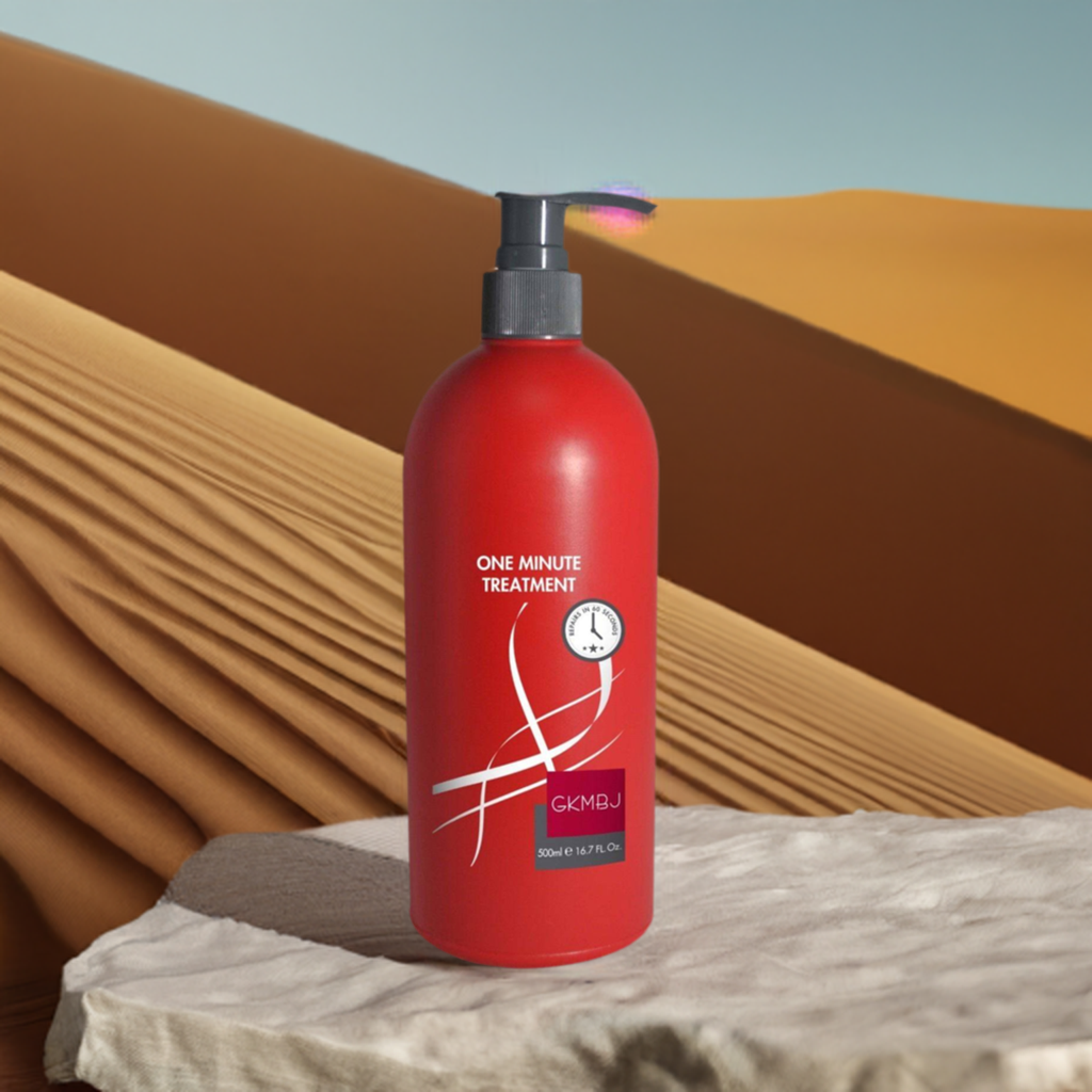 GKMBJ One Minute Treatment 500ml Repairs Damaged Hair Deeply Penetrating - On Line Hair Depot